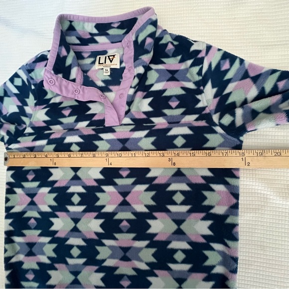 Life Integrity Earth girls pull over a fleece size 14 - Picture 4 of 8